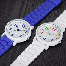 Women Bracelet Watch Ladies Watches Famous brand clock Analog Silica Jelly Gel Quartz Sports Wrist Watch Gift  J4U66