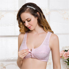 Button Front Closure Feeding Nursing Bra Breastfeeding Maternity Bras 3 Colors J4U66