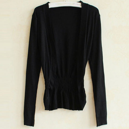 Cardigan Knitwear Sweater Knitting Shawl Ladies Outwear P16 J4U66