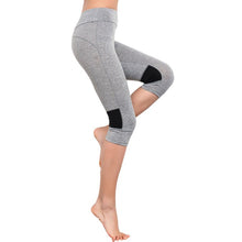 Women Casual Fitness Quick Drying Pants Exercise Knee-Length Slim Pants LY5 J4U66