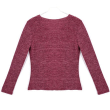 Women Casual Loose Zipper Sweater Long Sleeve Irregular Knitwear Top Coat J4U66