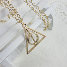 Women Classic Chain Necklace Metal Gift Pendants Necklaces Triangle Statement Jewelry  J4U66