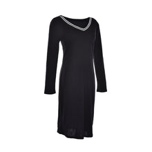 Women Clothing Sexy Bodycon Sweater Dresses Midi Dresses V-Neck Long Sleeve Knitted Skinny Pencil Dress J4U66
