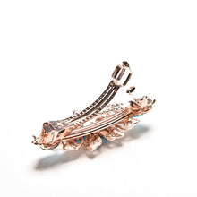 Women Crystal Flower Rhinestone Hair Pins Hairpins Clip Barrette Twinkling Hairpin Tiara Hair Accessories J4U66