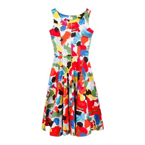 Dress 50's 60's Rockabilly Vintage Style Swing Pinup Housewife Dresses J4U66