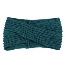 Women Ear Warmer Headwrap Double Color Headband Knit Flower Hairband Fast Shipping J4U66