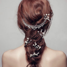 Women Jewelry Wedding Bridal Bridesmaid Pearls Hair Pins Clips Comb Headband J4U66