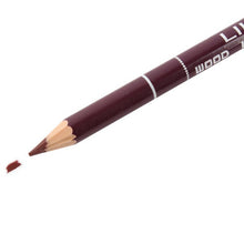 Women Fashion Makeup Lip Liner Pencil Waterproof Eyeliner Eyebrow Pen Cosmetic J4U66