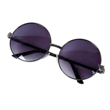 Oversized Round Mens Unisex Sunglasses UV400 Goggles Retro Metal Shades 8 Colors Sun Glasses J4U66