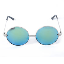 Oversized Round Mens Unisex Sunglasses UV400 Goggles Retro Metal Shades 8 Colors Sun Glasses J4U66