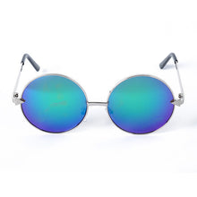 Oversized Round Mens Unisex Sunglasses UV400 Goggles Retro Metal Shades 8 Colors Sun Glasses J4U66