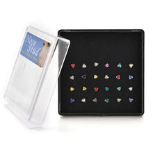 Women Star Nose Ring Bone Stud Body Piercing Jewelry 24Pcs Arrive Stainless Steel Crystal Nose Ring J4U66