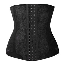 Women Floral Bodysuits Shapewear Underwear Plus size Body Shaper Waist Corsets Buckle In The Crotch High-elastic J4U66