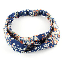 women floral turban twist headband head wrap twisted knotted knot hair band candy hairband J4U66