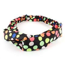 Floral Turban Twist Headband Head Wrap Twisted Knotted Knot Hair Band Candy Hairband J4U66