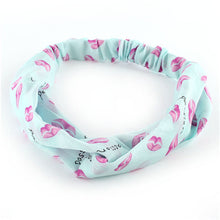 Floral Turban Twist Headband Head Wrap Twisted Knotted Knot Hair Band Candy Hairband J4U66