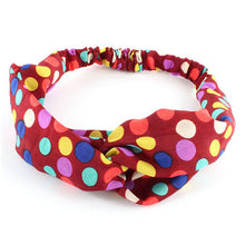 women floral turban twist headband head wrap twisted knotted knot hair band candy hairband J4U66