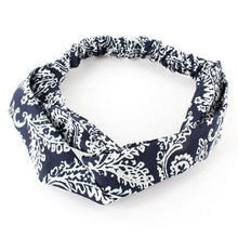 Floral Turban Twist Headband Head Wrap Twisted Knotted Knot Hair Band Candy Hairband J4U66