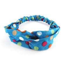 women floral turban twist headband head wrap twisted knotted knot hair band candy hairband J4U66