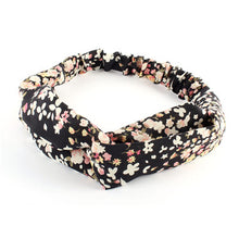 Floral Turban Twist Headband Head Wrap Twisted Knotted Knot Hair Band Candy Hairband J4U66