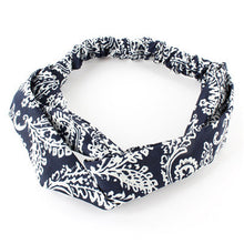 women floral turban twist headband head wrap twisted knotted knot hair band candy hairband J4U66