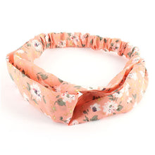 Floral Turban Twist Headband Head Wrap Twisted Knotted Knot Hair Band Candy Hairband J4U66