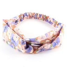 Floral Turban Twist Headband Head Wrap Twisted Knotted Knot Hair Band Candy Hairband J4U66