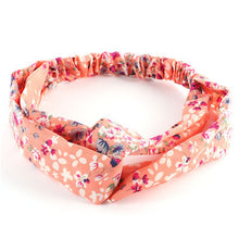 women floral turban twist headband head wrap twisted knotted knot hair band candy hairband J4U66