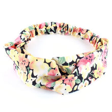 women floral turban twist headband head wrap twisted knotted knot hair band candy hairband J4U66
