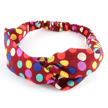 women floral turban twist headband head wrap twisted knotted knot hair band candy hairband J4U66