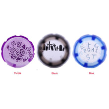Women Girls 2.8cm DIY Nail Art Stamping Stamper Scraper Plate Plastic Print Transfer Manicure Tool Stencils Nail Image Mold J4U66