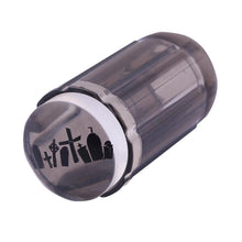 Women Girls 2.8cm DIY Nail Art Stamping Stamper Scraper Plate Plastic Print Transfer Manicure Tool Stencils Nail Image Mold J4U66