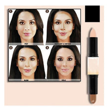women girls highlightercream facial eye foundation stick conceal pen makeup J4U66
