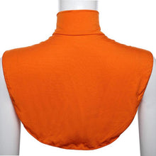 Women Hijab Extension Neck Check Back Cover Islamic Shirt Under Top 20 Colors New PY3 J4U66