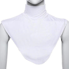 Women Hijab Extension Neck Check Back Cover Islamic Shirt Under Top 20 Colors New PY3 J4U66