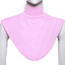 Women Hijab Extension Neck Check Back Cover Islamic Shirt Under Top 20 Colors New PY3 J4U66