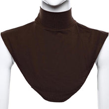 Women Hijab Extension Neck Check Back Cover Islamic Shirt Under Top 20 Colors New PY3 J4U66