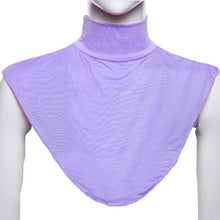 Women Hijab Extension Neck Check Back Cover Islamic Shirt Under Top 20 Colors New PY3 J4U66