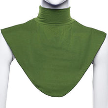 Women Hijab Extension Neck Check Back Cover Islamic Shirt Under Top 20 Colors New PY3 J4U66