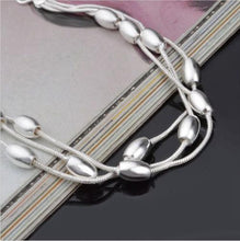 Women Hollow Three-wire Light Bead Bracelet / Bangle Women Jewelry s HOT J4U66