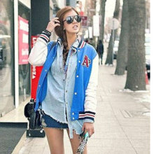 Women Hoodies/Stand Collar Baseball Sweatshirts For Women/ Coats Women Clothing J4U66