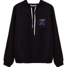 Hoodies Sweatshirts Hand Print Long Sleeve Casual All-match Solid Leisure Hooded Hoodie Loose Tops Plus Size J4U66