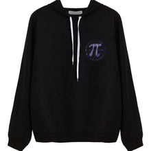 women hoodies sweatshirts hand print long sleeve casual all match solid leisure hooded hoodie loose tops plus size J4U66