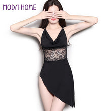 women sexy sleepwear lace nightwear dress see through lingerie bedroom wear g-string thong underwear furcal nighty nightgown J4U66