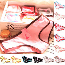 Women Ladies Cotton Underwear Briefs Panties Knickers S Breathe Lingerie 12 Colors New J4U66