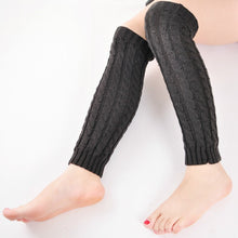 Ladies Leg Warmers Gaiters Knitted Warm Trim Boot Cuffs Socks J4U66