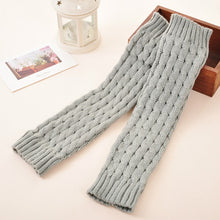 Ladies Leg Warmers Gaiters Knitted Warm Trim Boot Cuffs Socks J4U66