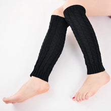women ladies leg warmers gaiters knitted warm trim boot cuffs socks J4U66