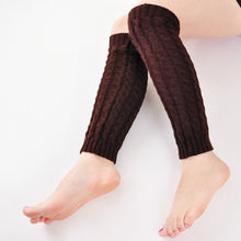 women ladies leg warmers gaiters knitted warm trim boot cuffs socks J4U66