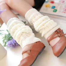 women ladies leg warmers gaiters knitted warm trim boot cuffs socks J4U66